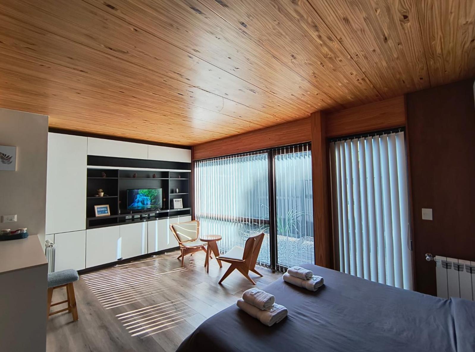 Rahue, Monoambiente Centrico Con Patio Propio Apartman San Martín de los Andes Kültér fotó